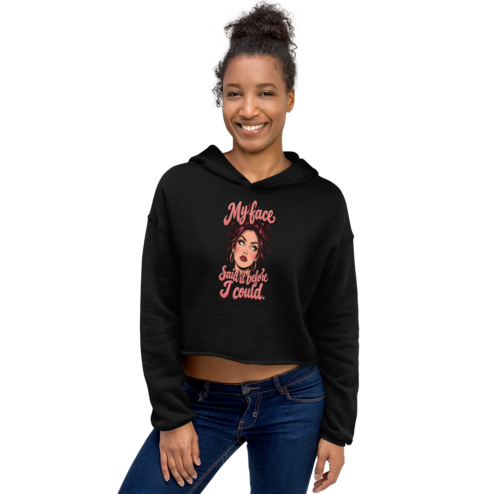Scandal Everyday Crop Hoodie Damen