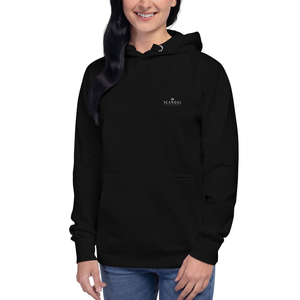 Scandal Noir Èlite - signature Hoodie für Damen