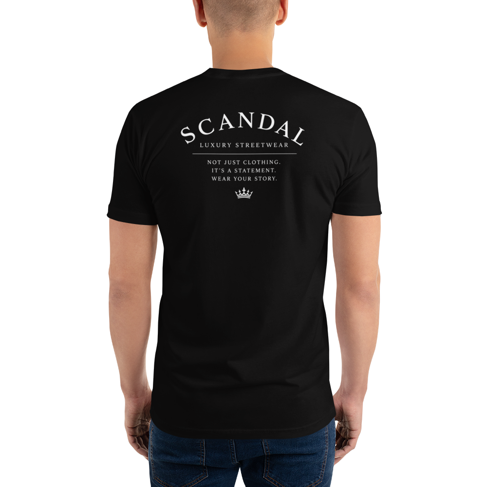 Scandal Short Sleeve T-shirt V1 für Herren Back
