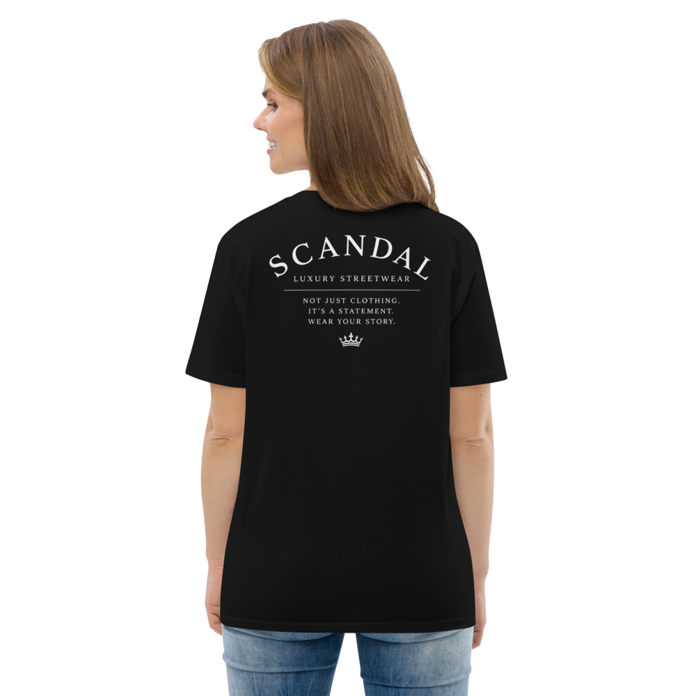 Scandal signature Crown T-Shirt für Damen Back