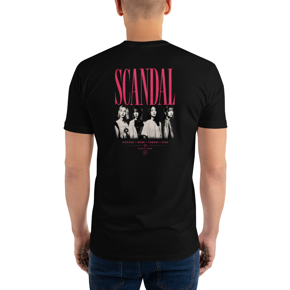 Scandal Crown Society V2 T-Shirt für Herren Back