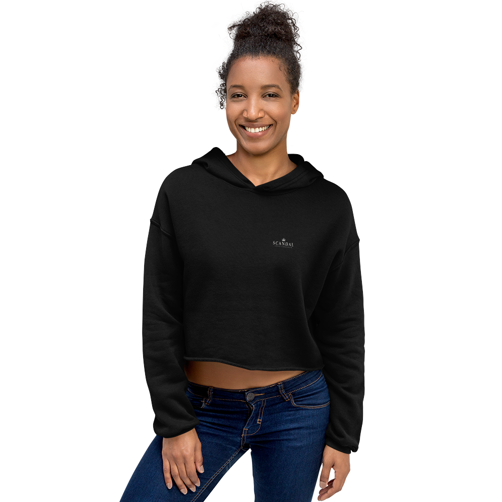 Scandal Monarch Noir Women V1 - Cropped Hoodie für Damen